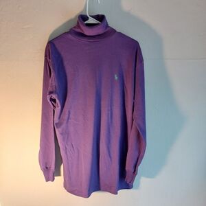 Purple 90's Ralph Lauren Polo Turtleneck Sweater